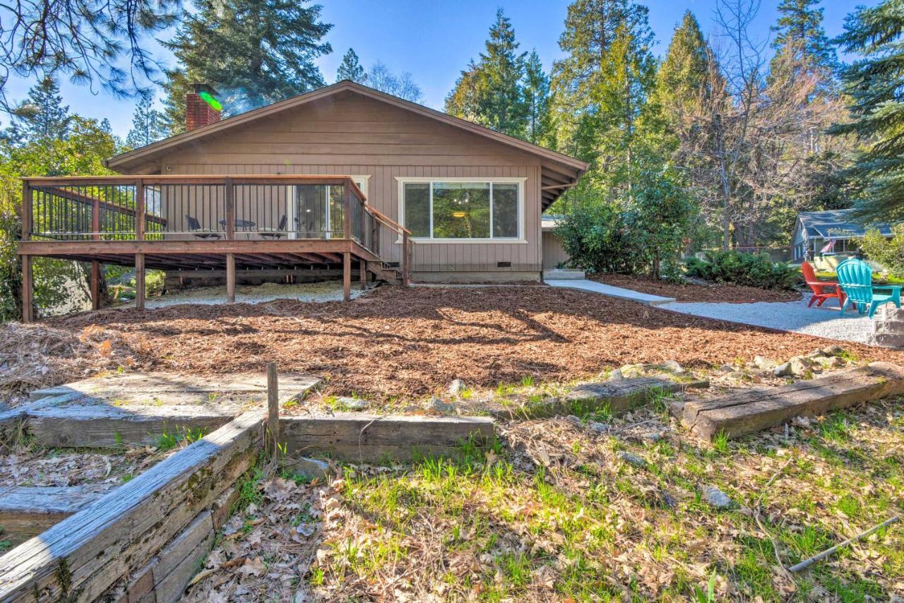 Sherwood Forest Cabin With Deck And Fire Pit! Twain Harte Exteriör bild