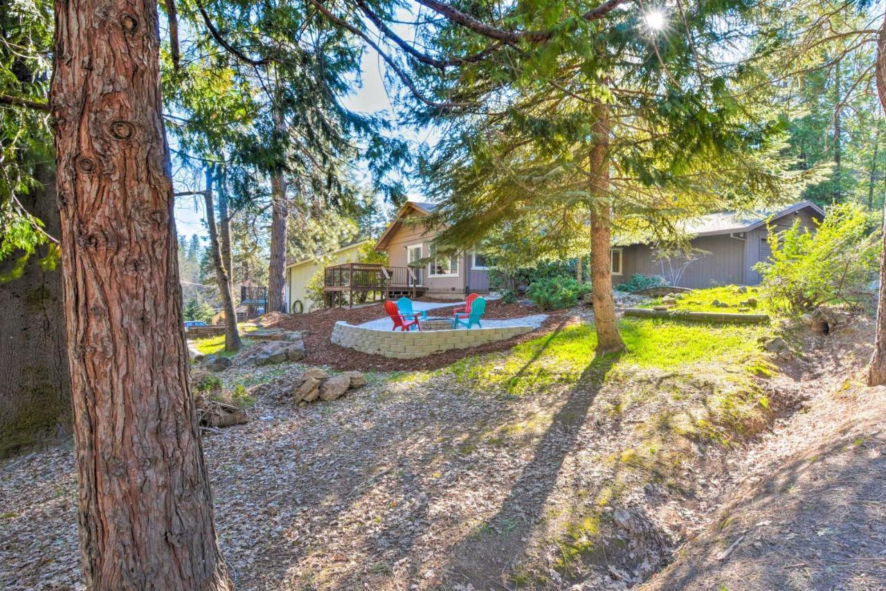 Sherwood Forest Cabin With Deck And Fire Pit! Twain Harte Exteriör bild